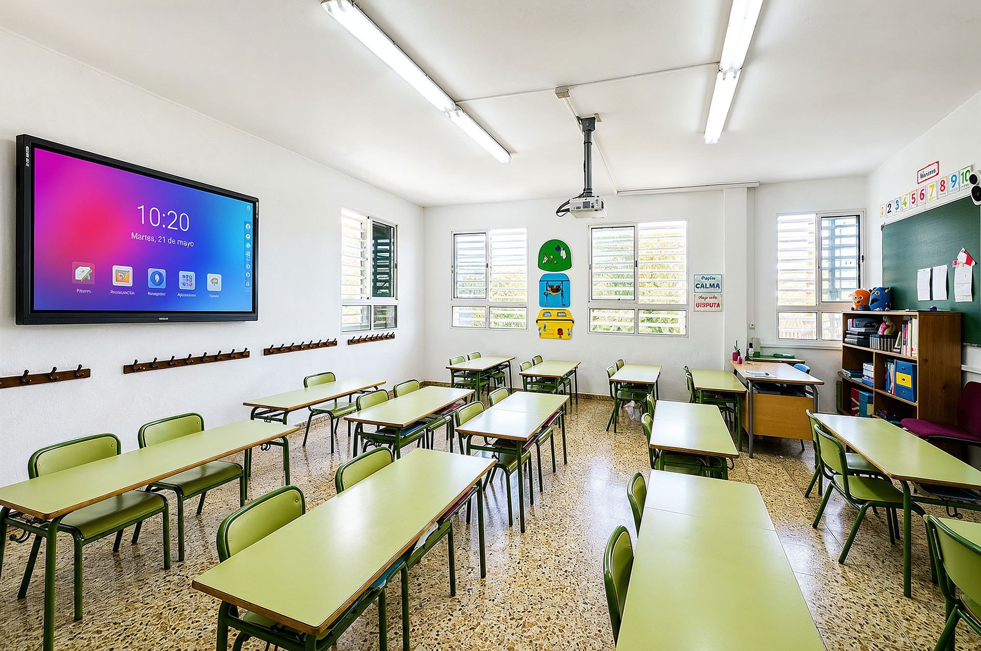 Aula del Colegio Los Rosales